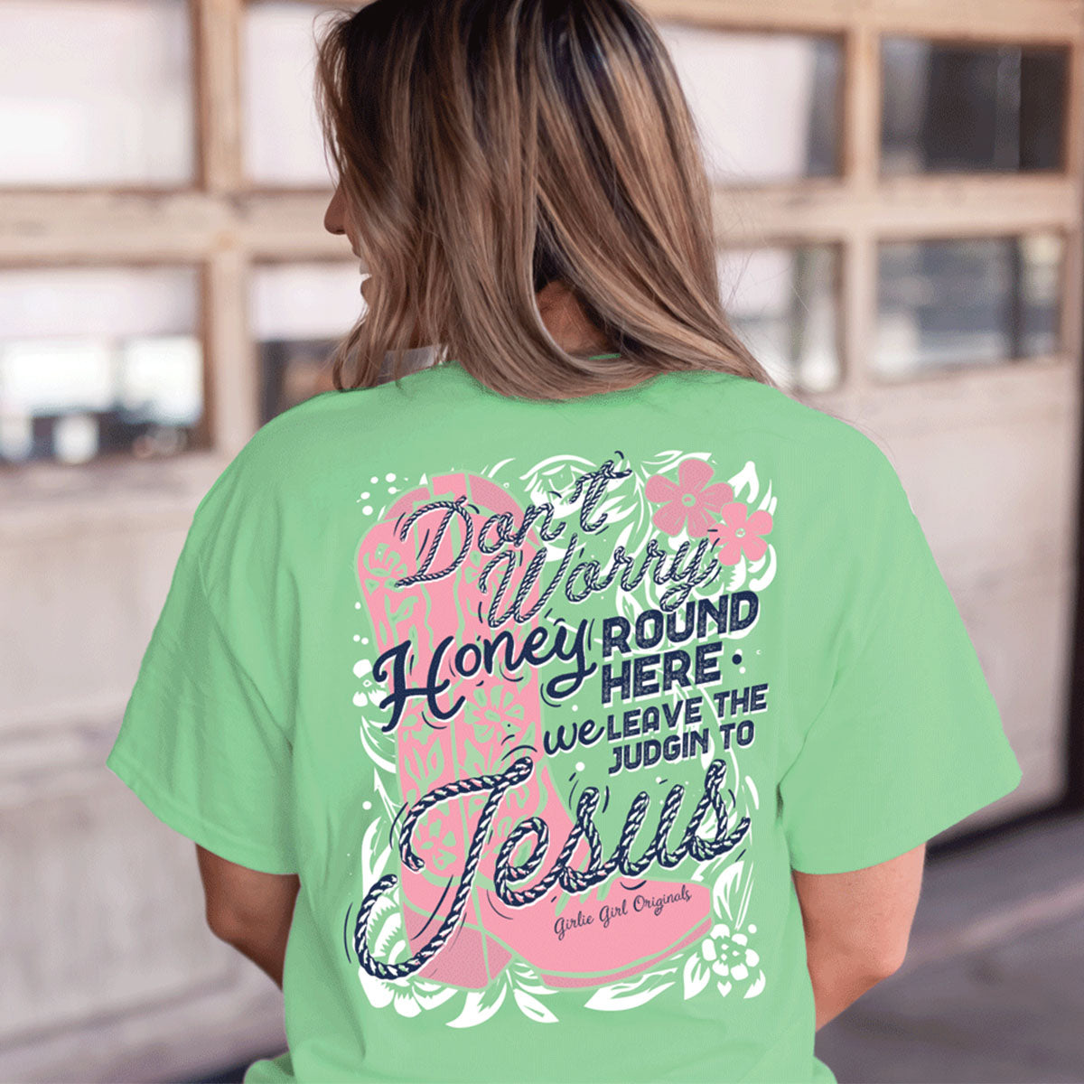 Girlie Girl Originals Judgin To Jesus T-Shirt - SimplyCuteTees