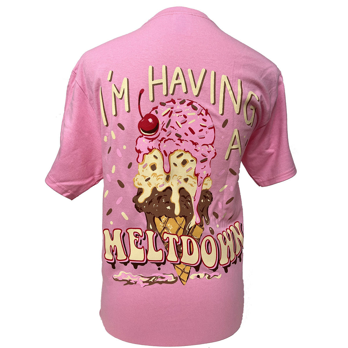 Southern Attitude Ice Cream Meltdown T-Shirt - SimplyCuteTees