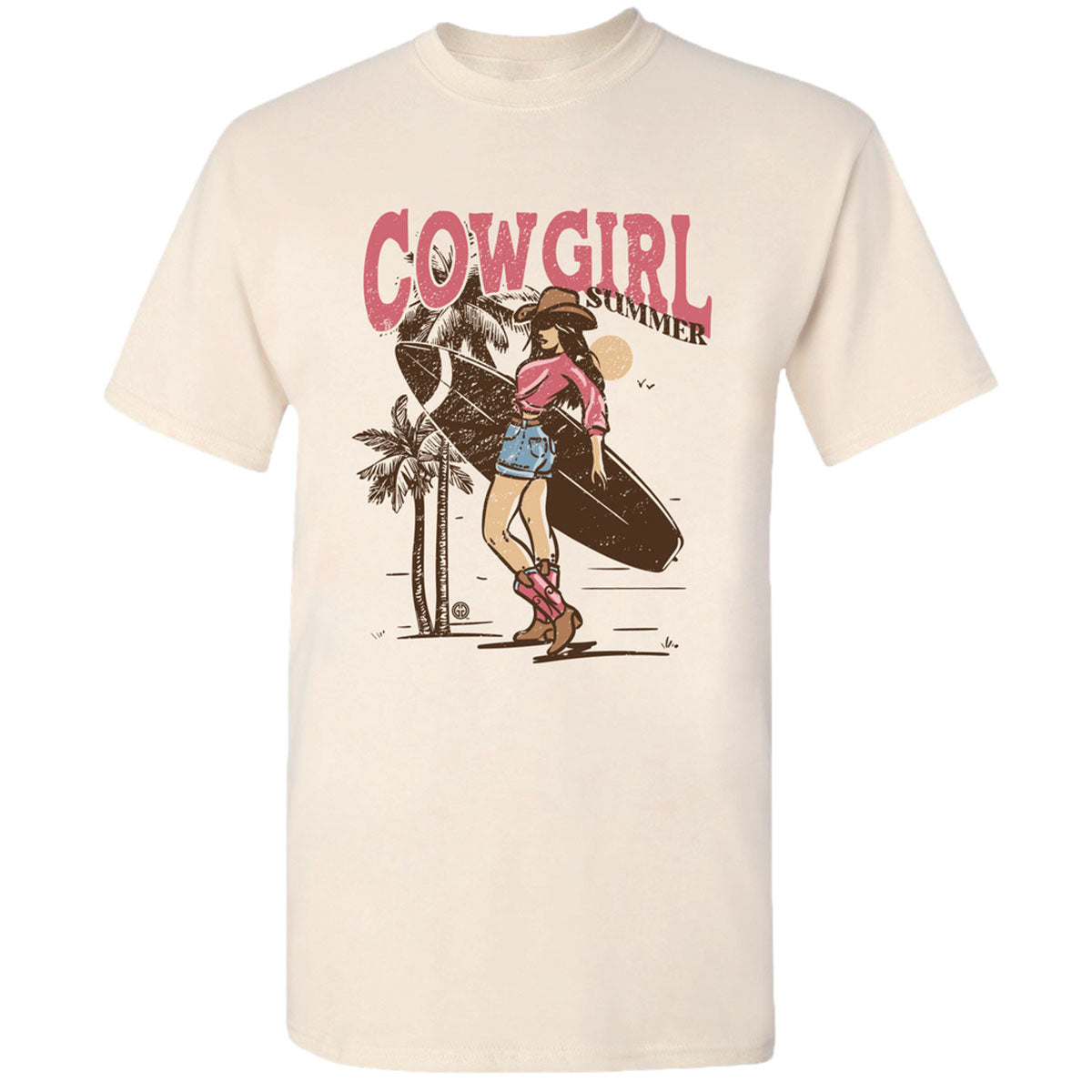 Girlie Girl Originals Cowgirl Summer T-Shirt - SimplyCuteTees