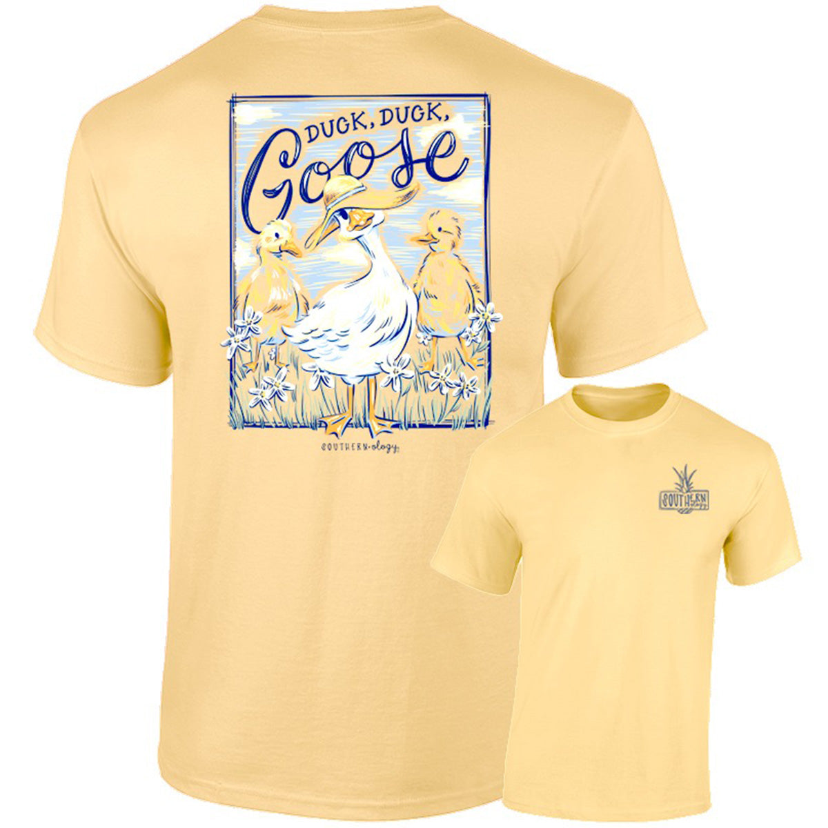 Southernology Duck, Duck, Goose Comfort Colors T-Shirt - SimplyCuteTees