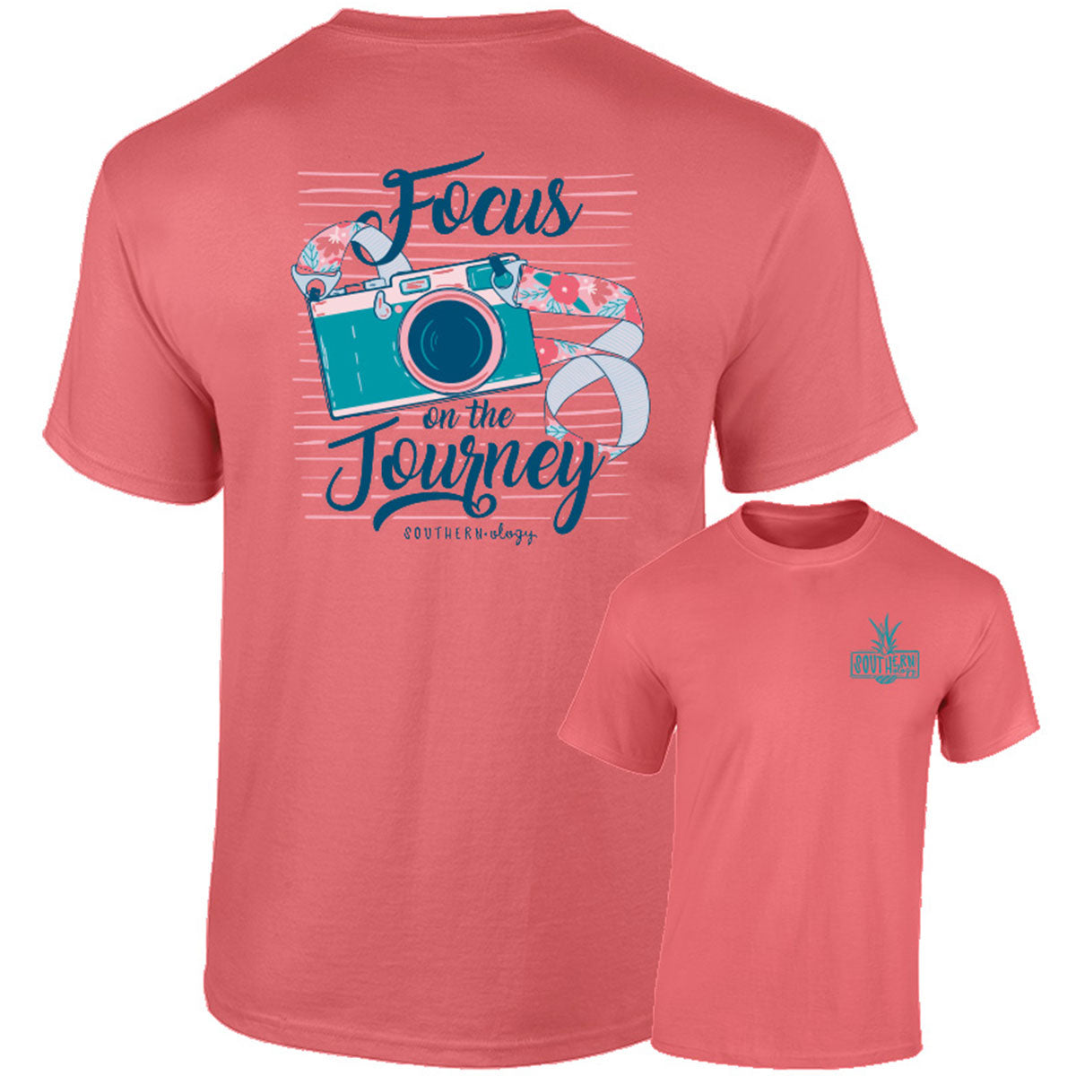 Southernology Focus on the Journey Comfort Colors T-Shirt - SimplyCuteTees