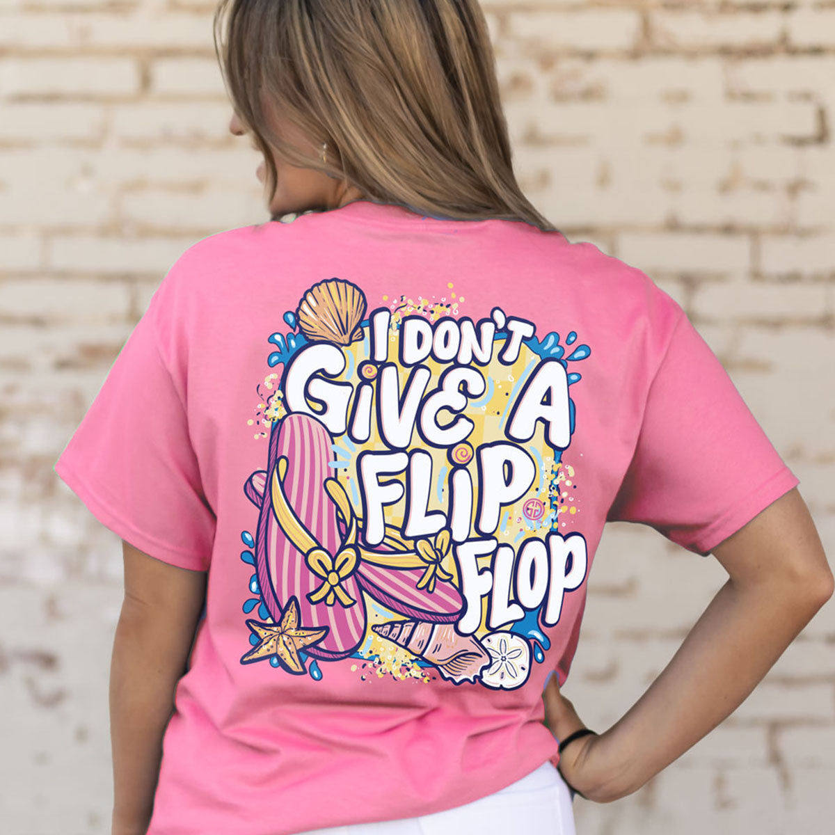 Girlie Girl Originals Give a Flip Flop T-Shirt - SimplyCuteTees