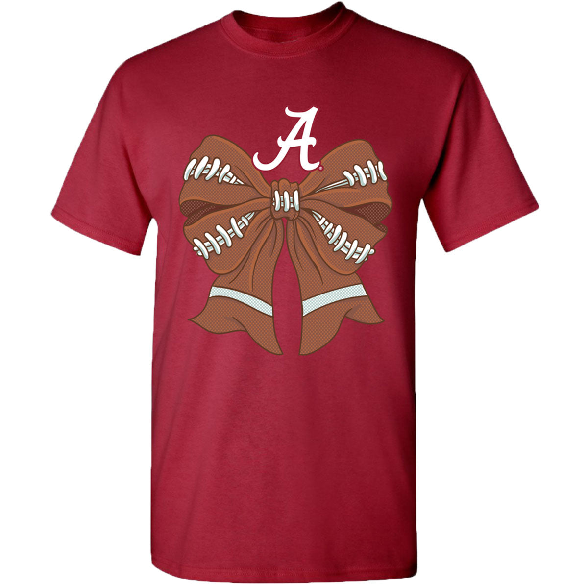 Alabama Football Bow T-Shirt