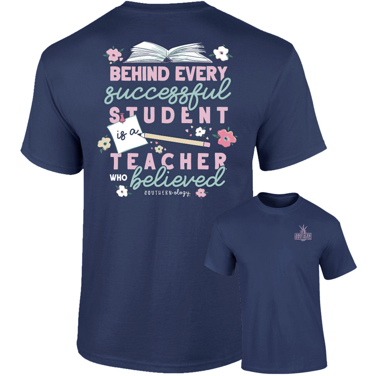 Southernology Teaching Success Comfort Colors T-Shirt - SimplyCuteTees