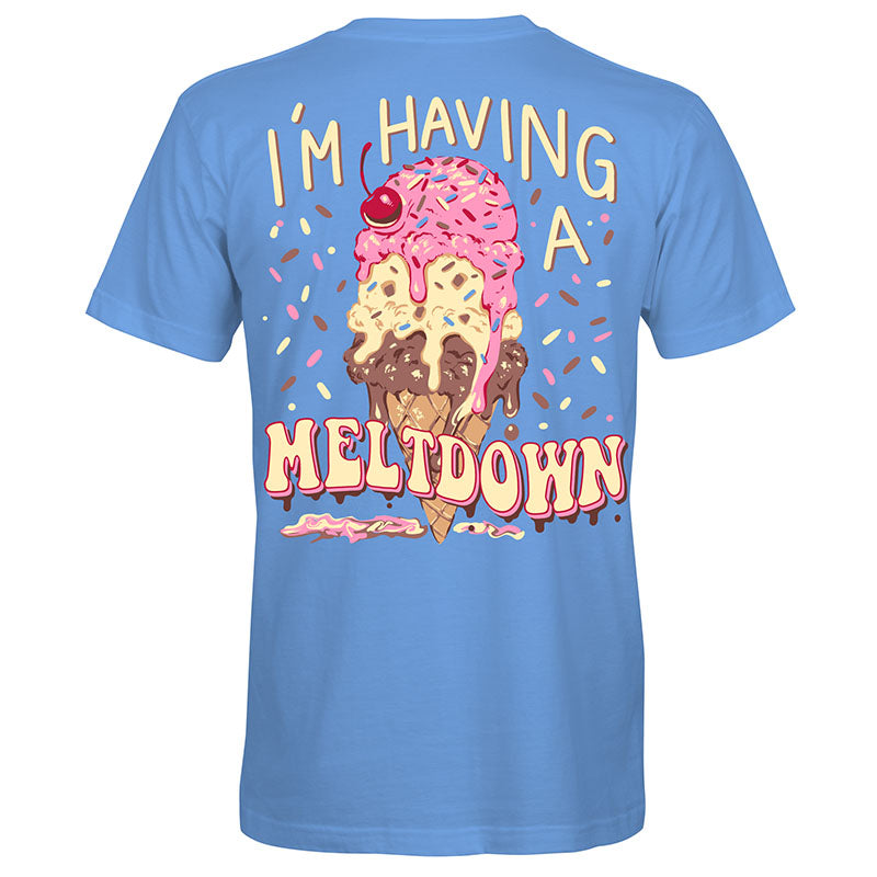 Southern Attitude Ice Cream Meltdown T-Shirt - SimplyCuteTees