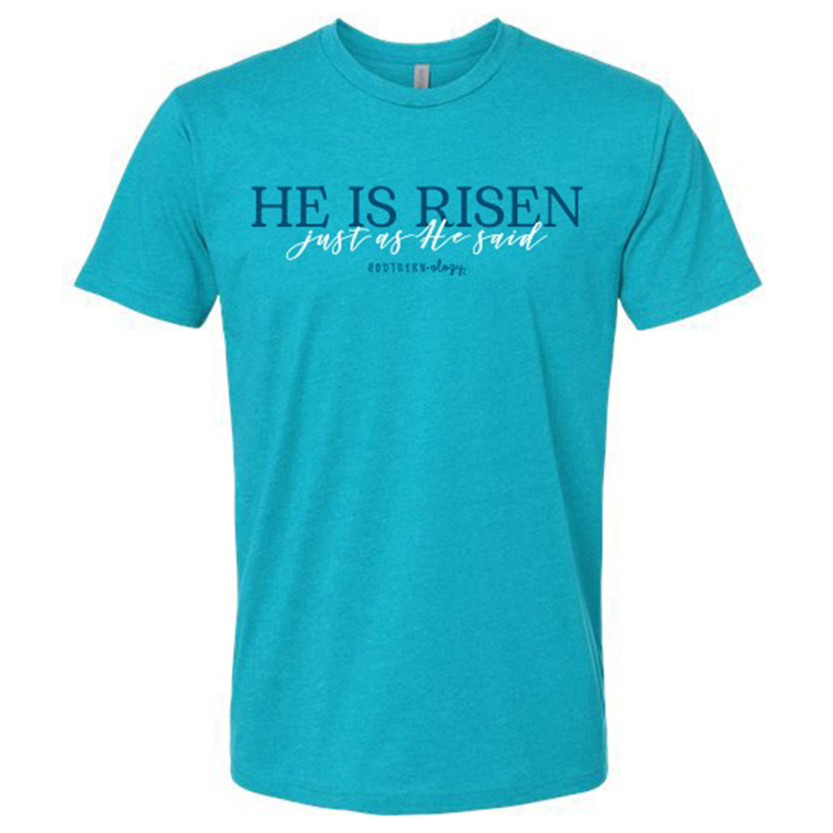 Southernology He is Risen Just As He Said Canvas T-Shirt