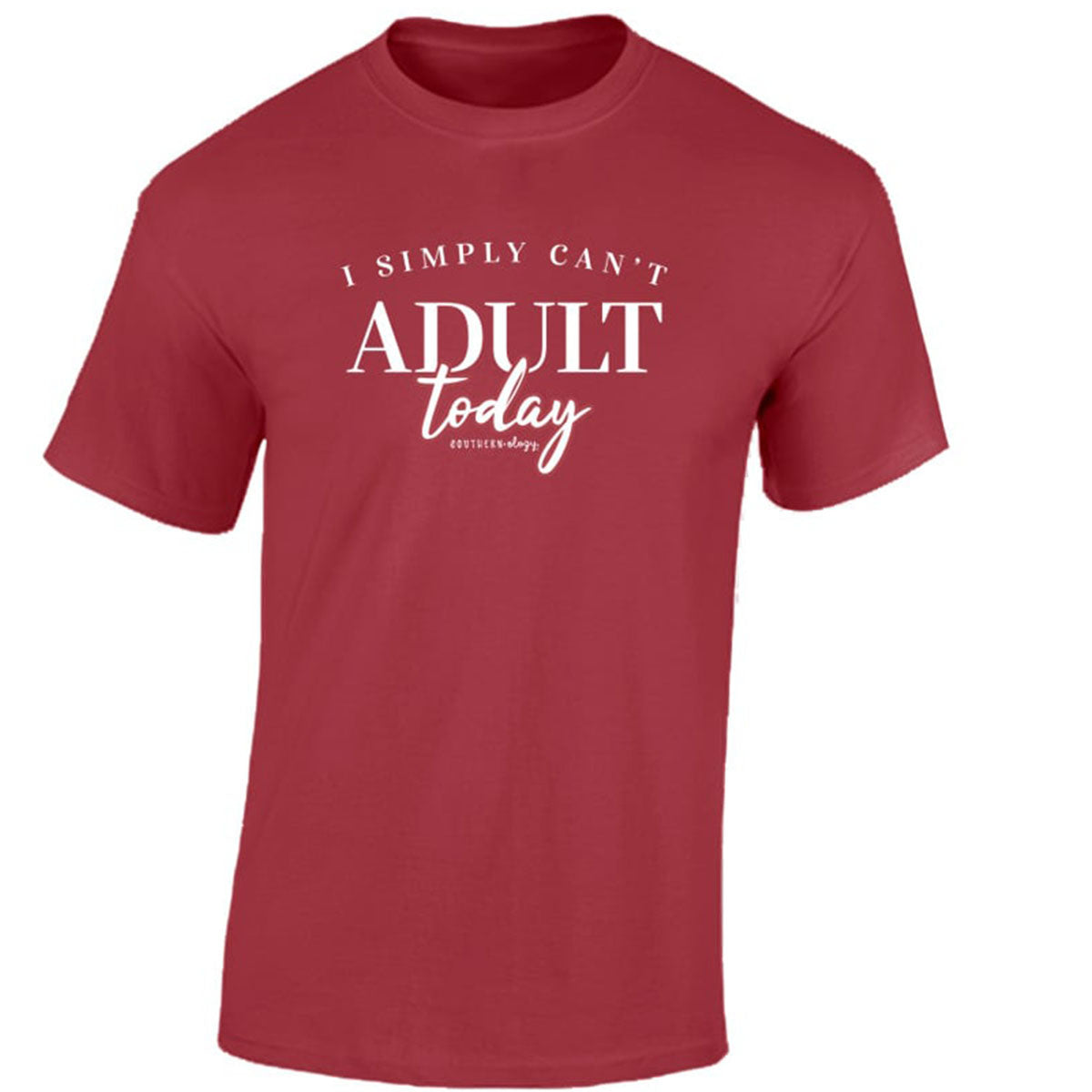 Southernology Simply Can't Adult Comfort Colors T-Shirt - SimplyCuteTees