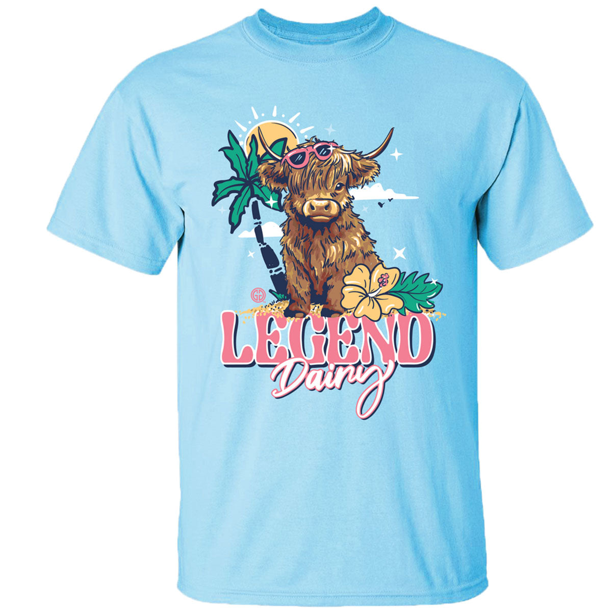 Girlie Girl Originals Legend Dairy Cow T-Shirt - SimplyCuteTees