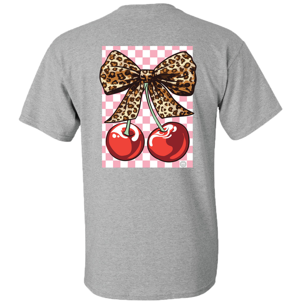 Girlie Girl Originals Leopard Cherry T-Shirt - SimplyCuteTees