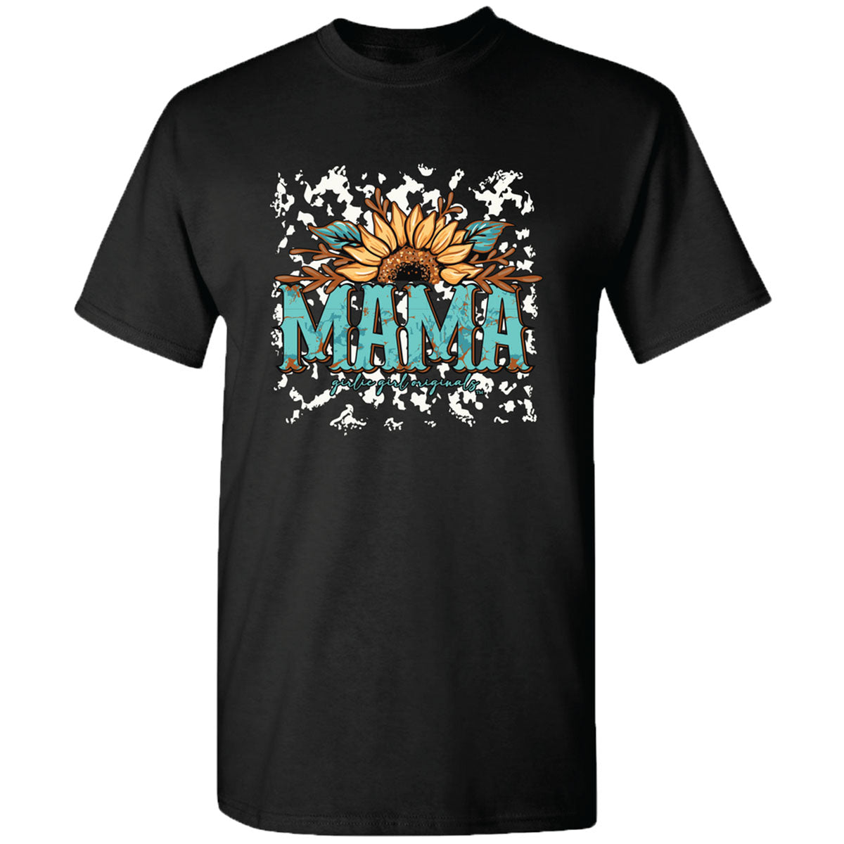 Girlie Girl Originals Sunflower Mama T-Shirt - SimplyCuteTees
