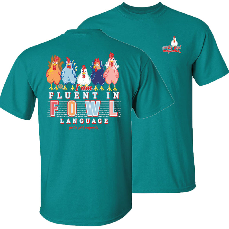 Girlie Girl Originals Fowl Language T-Shirt - SimplyCuteTees