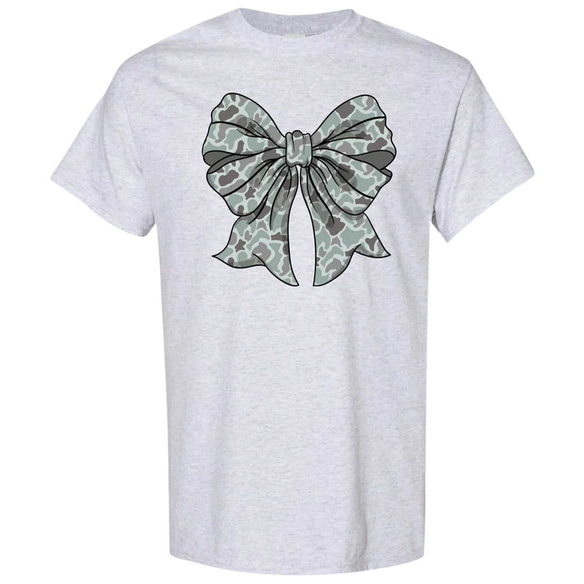Girlie Girl Originals Camo Bow T-Shirt - SimplyCuteTees