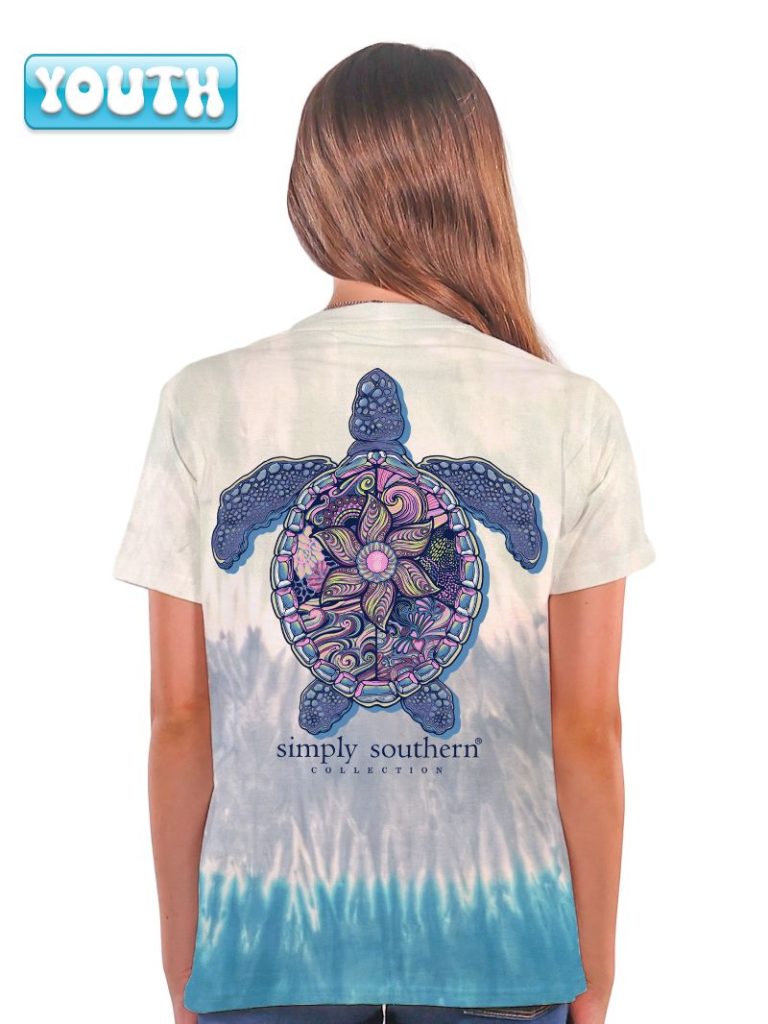 Simply Southern Turtle Tracker Mandala T-Shirt - SimplyCuteTees