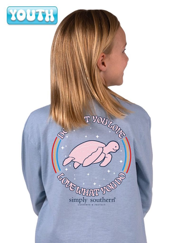 Simply Southern Turtle Tracker Love Long Sleeve T-Shirt - SimplyCuteTees