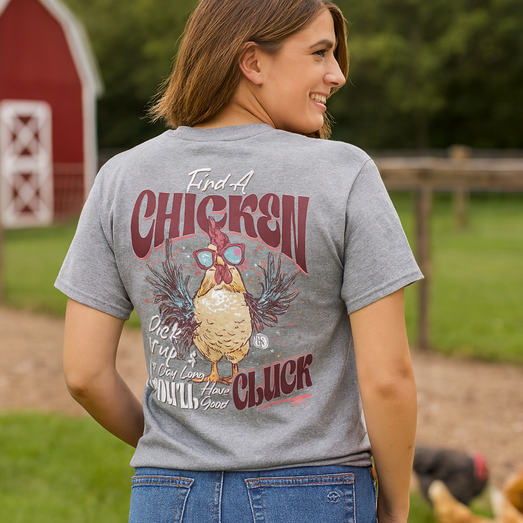 Girlie Girl Originals Chicken Cluck T-Shirt
