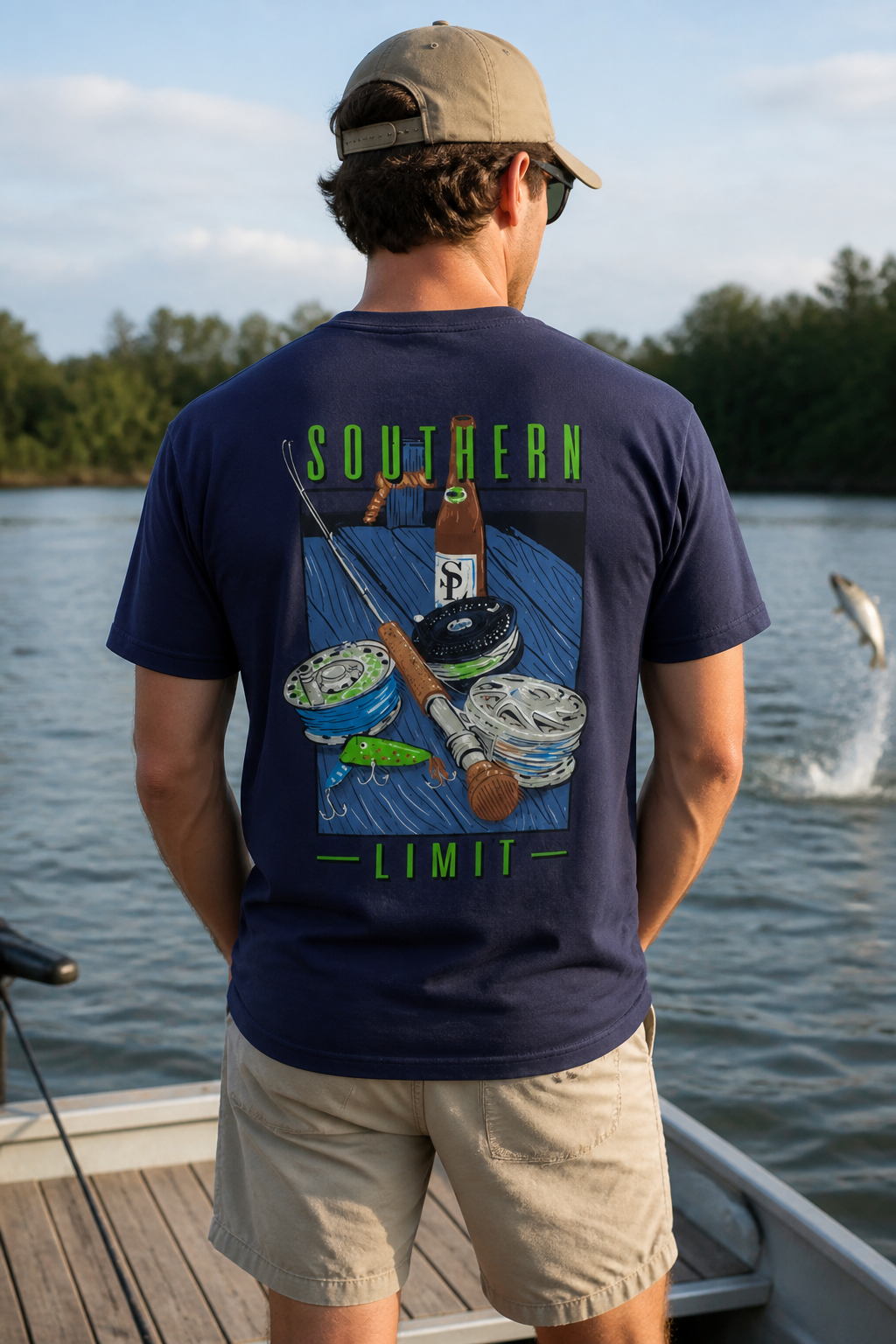 Southern Limits Fishing Rod Unisex T-Shirt