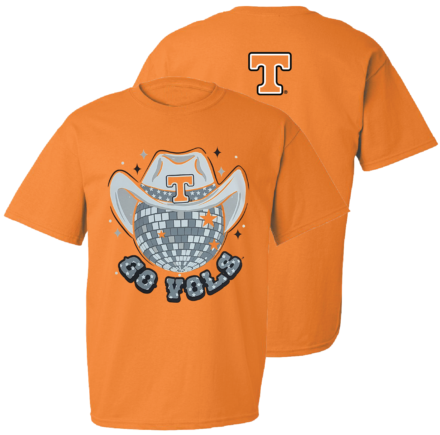 Tennessee  Disco Hat T-Shirt