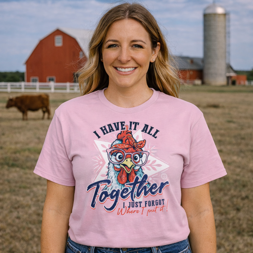 Girlie Girl Originals Together Chicken T-Shirt - SimplyCuteTees