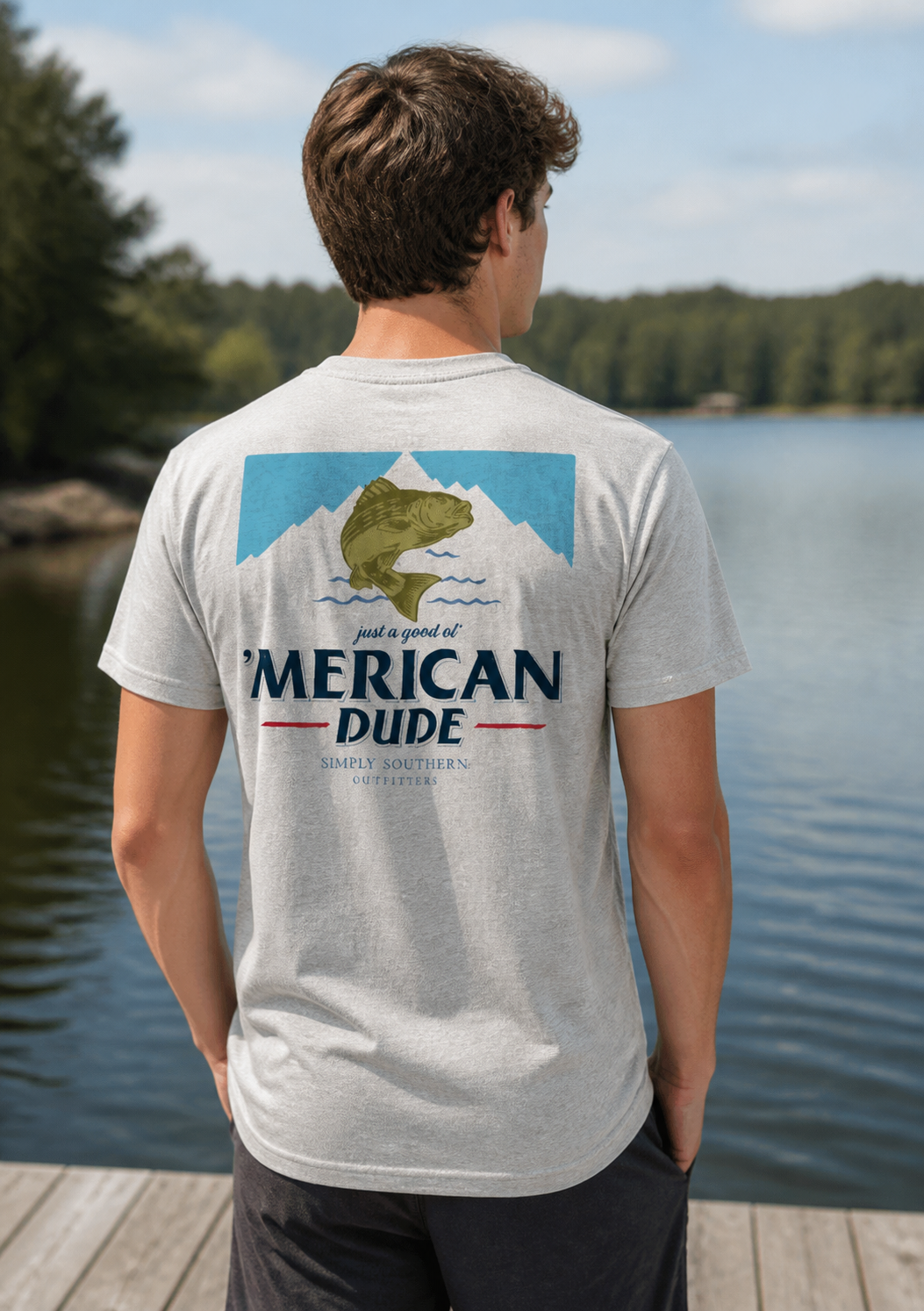 Simply Southern Merican Dude Bass Unisex T-Shirt