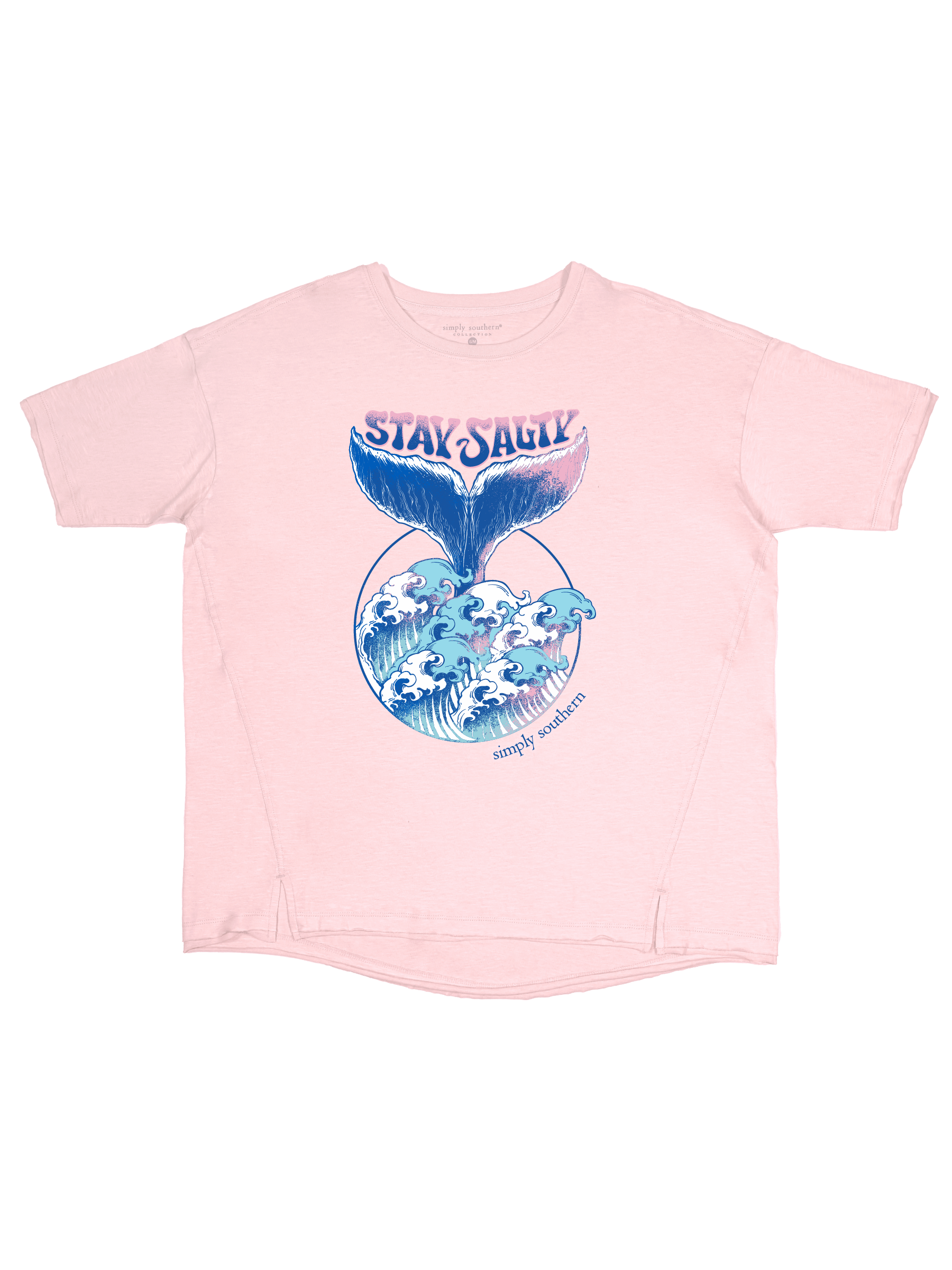 Simply Southern Salty Boxy Oversized T-Shirt