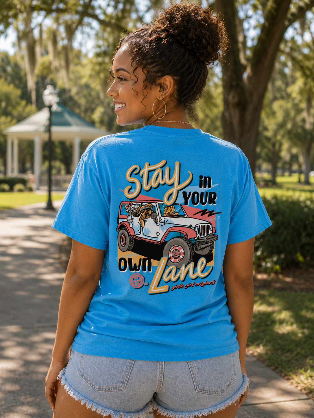 Girlie Girl Originals Stay In Lane T-Shirt