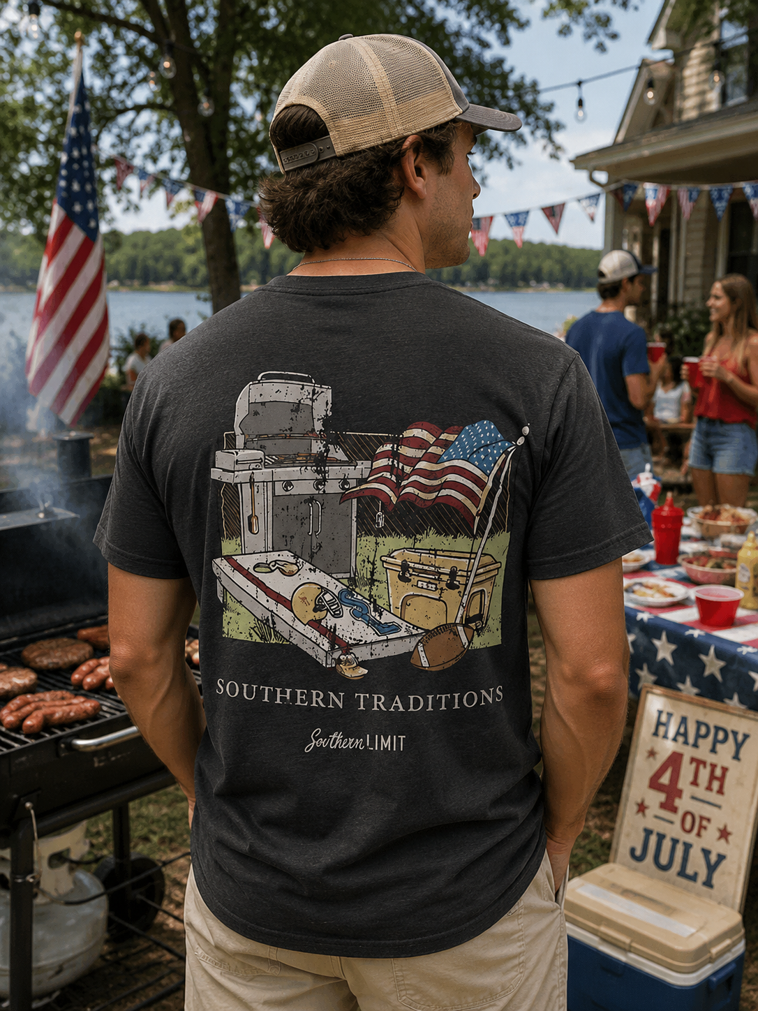 Southern Limits Tailgate Traditions Unisex T-Shirt