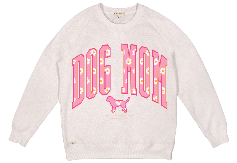Simply Southern Dog Mom Long Sleeve Crew Sweatshirt