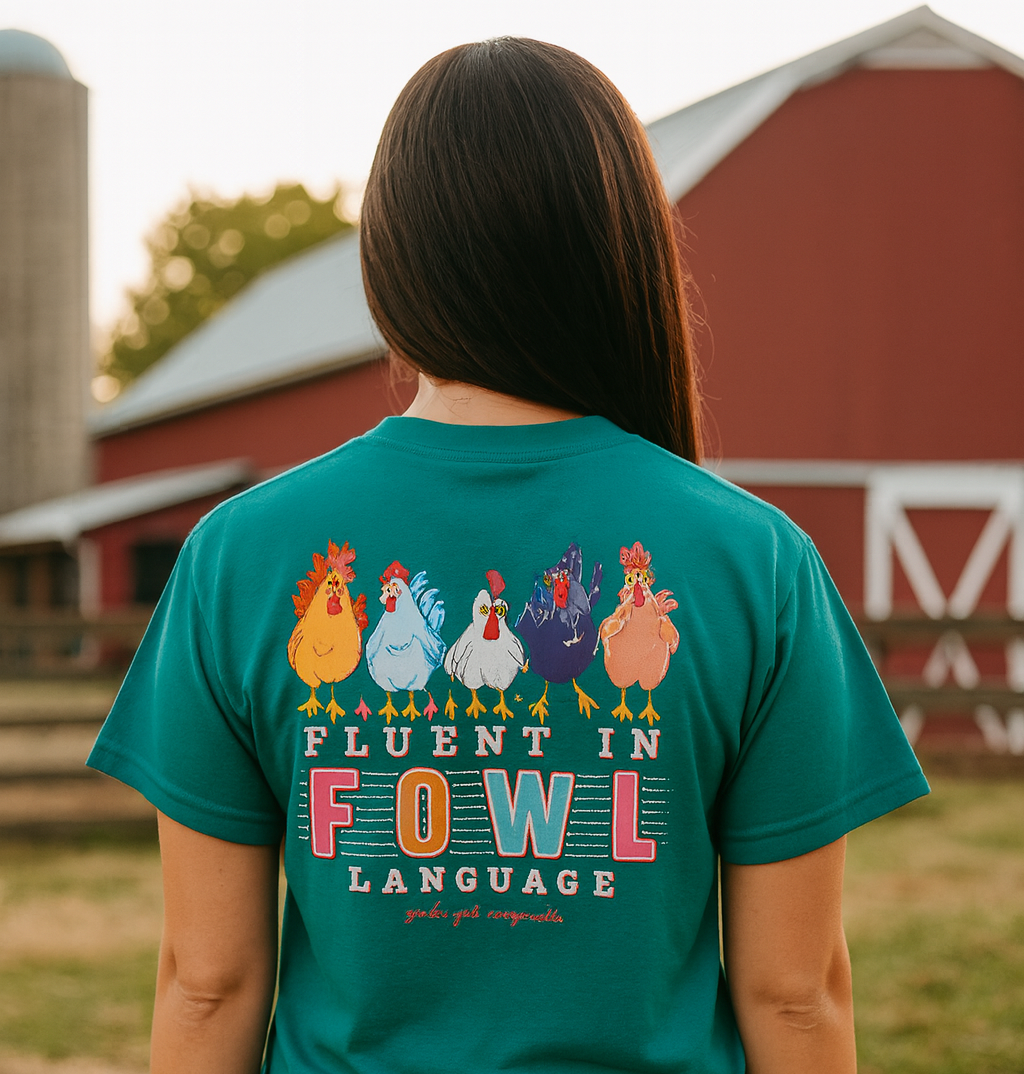 Girlie Girl Originals Fowl Language T-Shirt - SimplyCuteTees