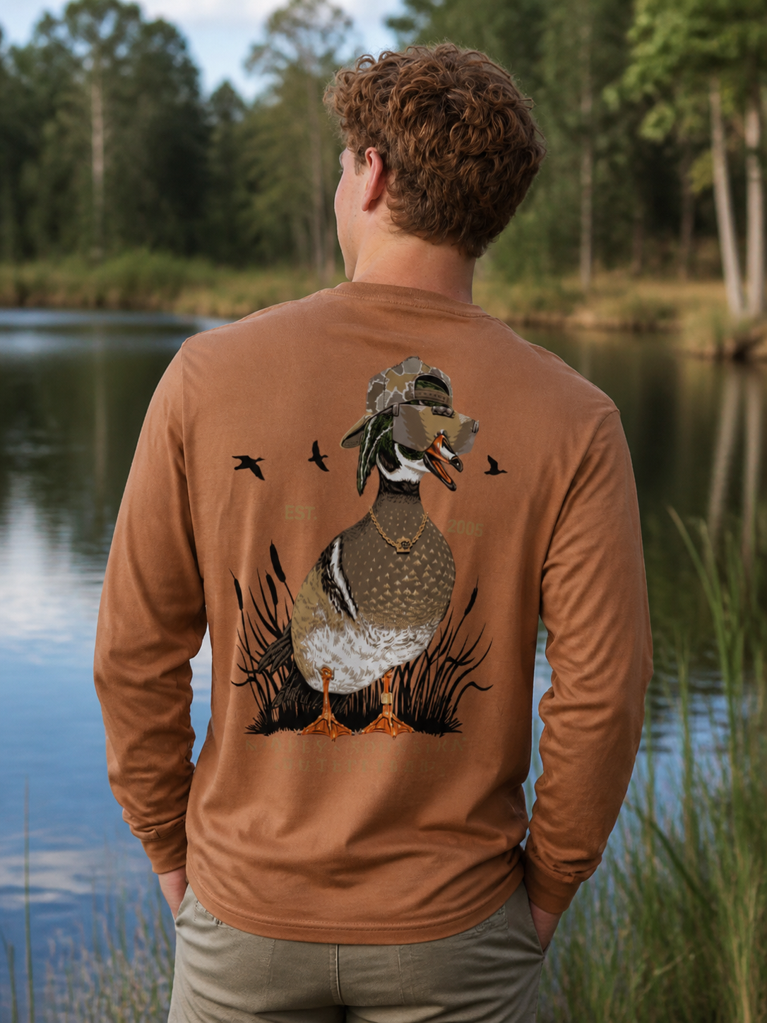 Simply Southern Cool Duck Long Sleeve Unisex T-Shirt