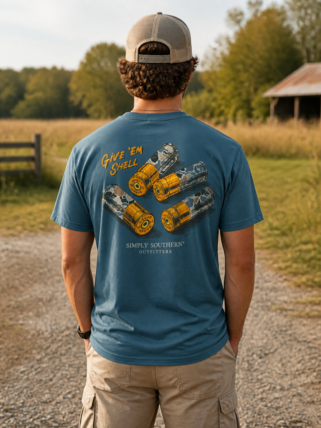 Simply Southern Camo Shells Unisex T-Shirt