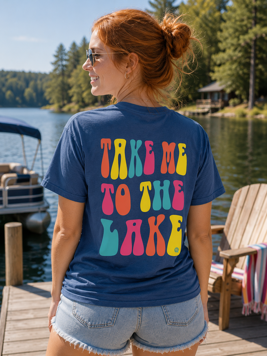 Girlie Girl Originals Take Me To The Lake T-Shirt