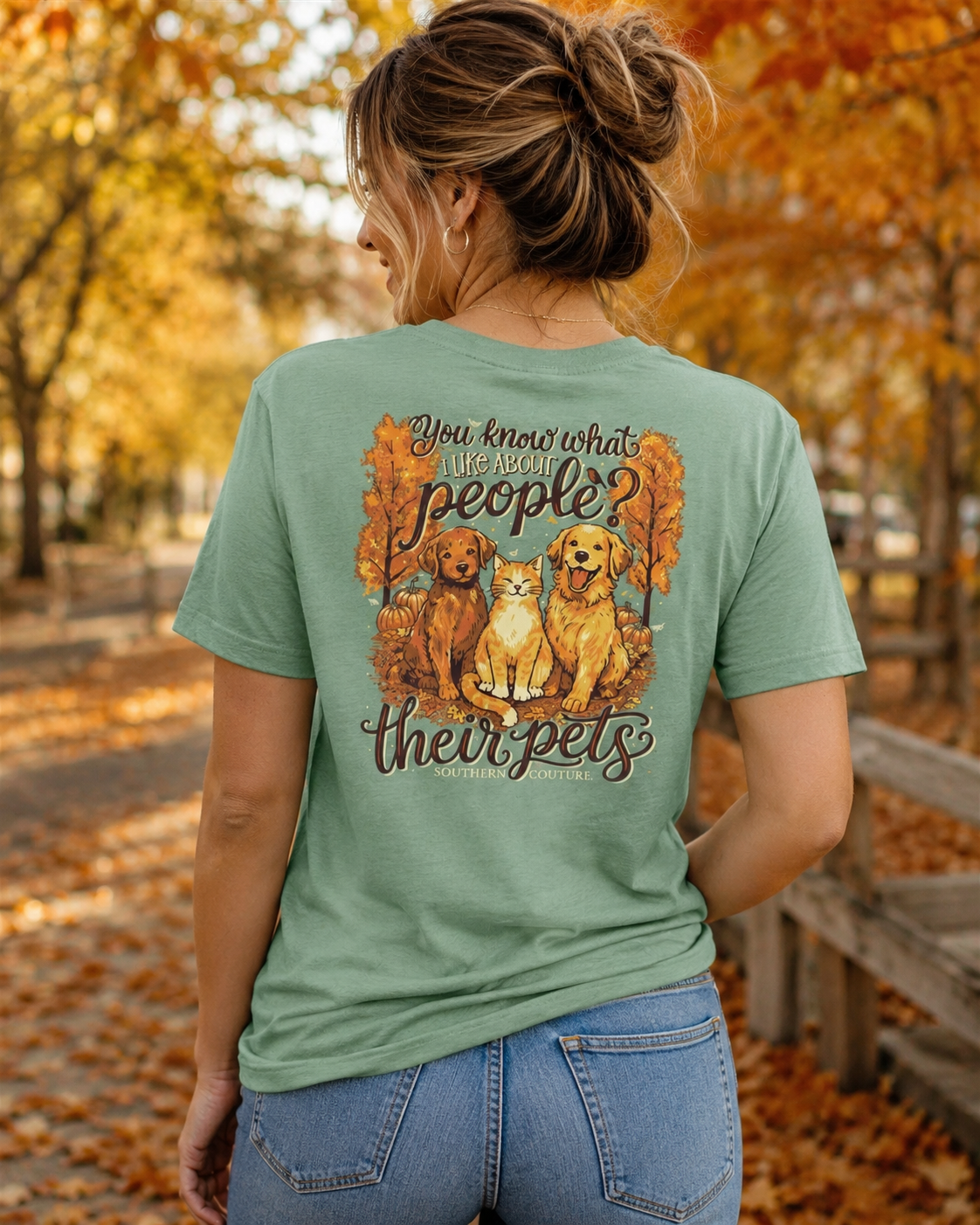 Southern Couture Classic Know What I Like Pets Aquatic T-Shirt