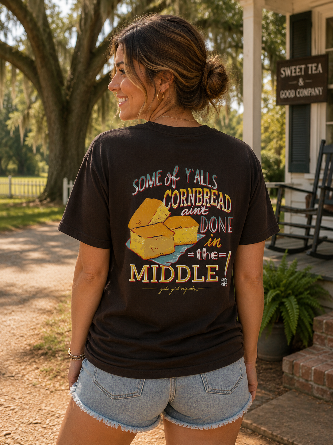 Girlie Girl Originals Cornbread Ain't Done T-Shirt