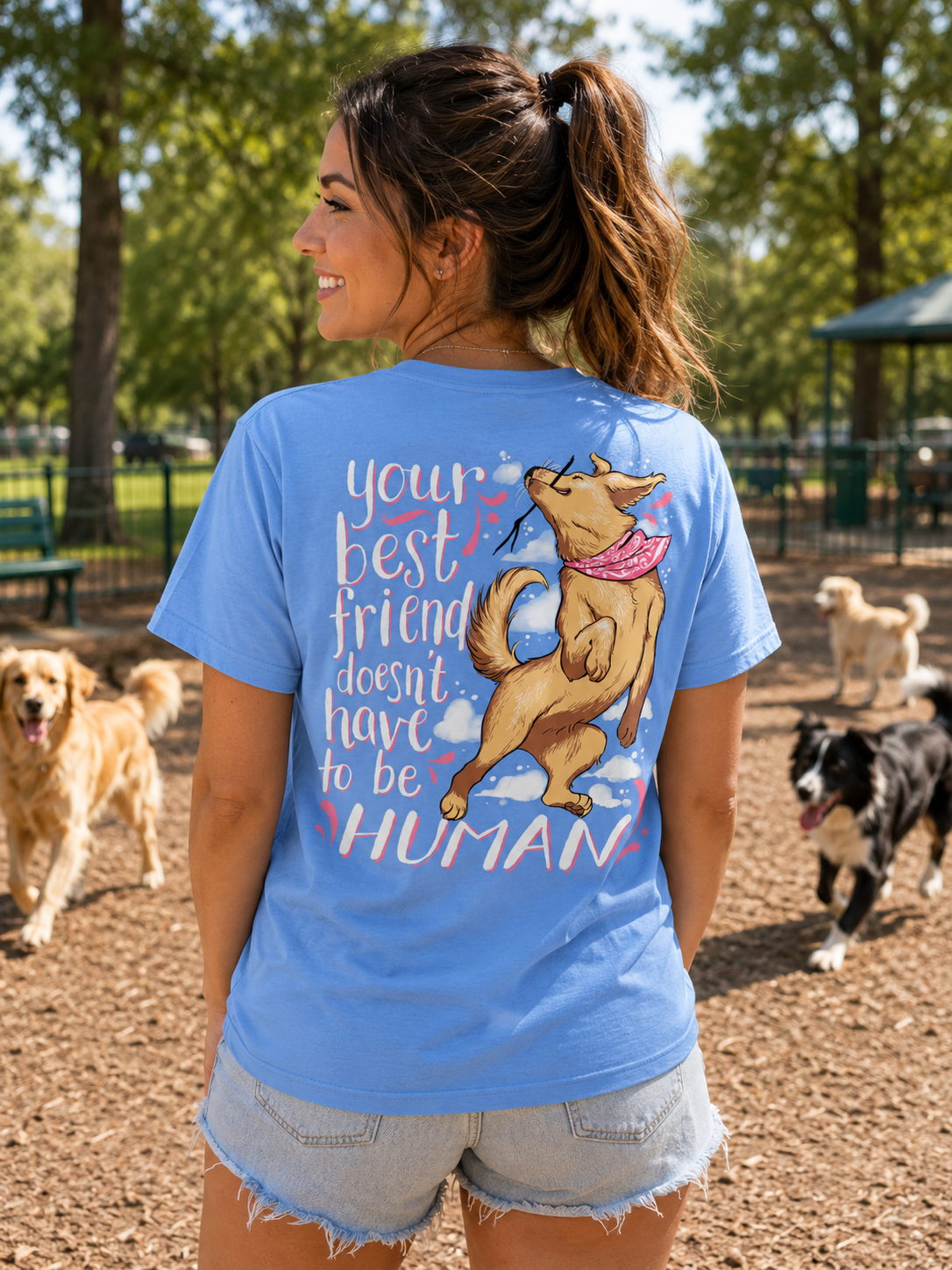 Southern Attitude Best Friend Doesn't Have To Be Human T-Shirt