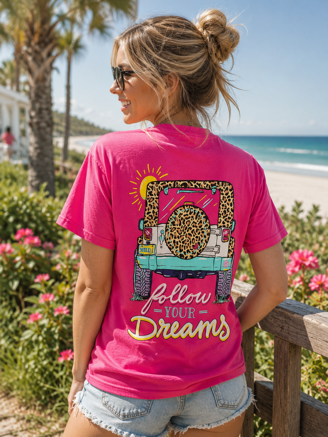 Girlie Girl Originals Dreams Leopard T-Shirt