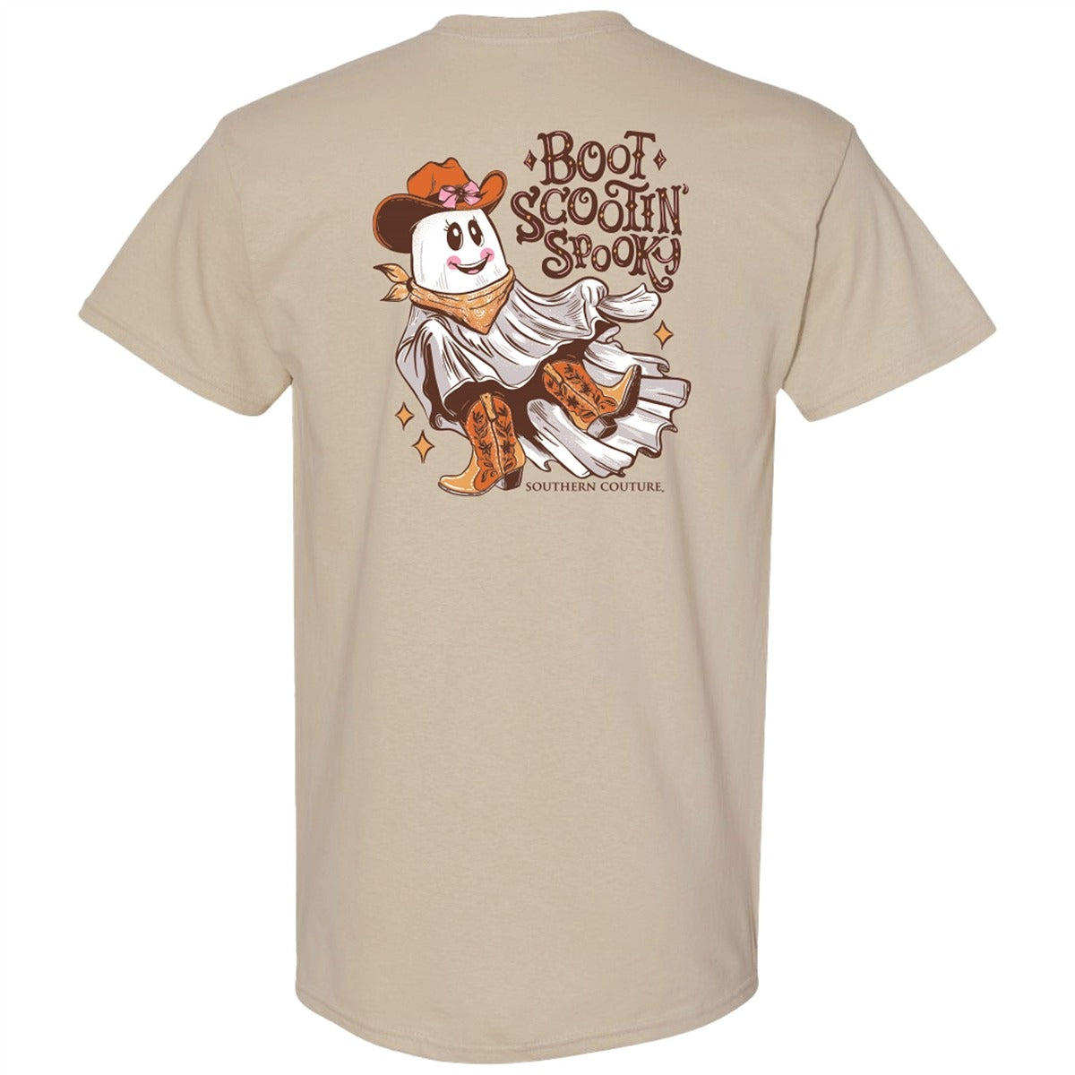 Southern Couture Classic Boot Scootin Spooky Fall T-Shirt - SimplyCuteTees