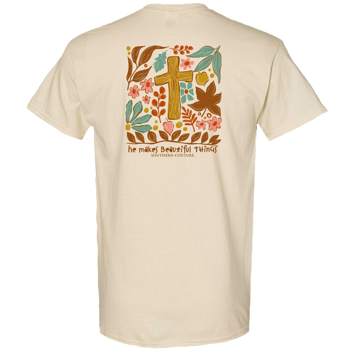 Southern Couture Classic He Makes All Things Beautiful T-Shirt - SimplyCuteTees