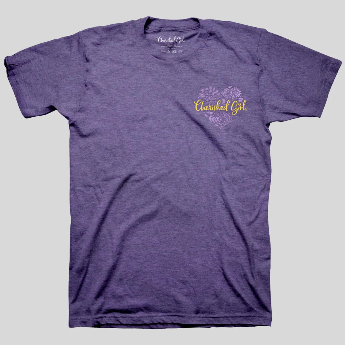 Cherished Girl Love Never Fails Faith T-Shirt - SimplyCuteTees