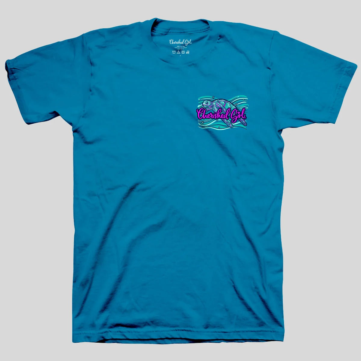 Cherished Girl Trust Turtle Faith T-Shirt - SimplyCuteTees