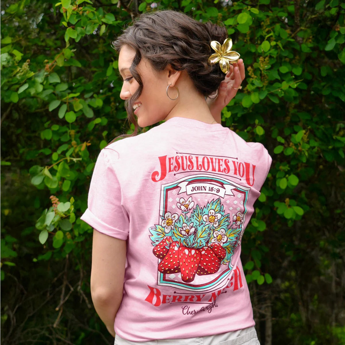 Cherished Girl Berry Much Faith T-Shirt - SimplyCuteTees