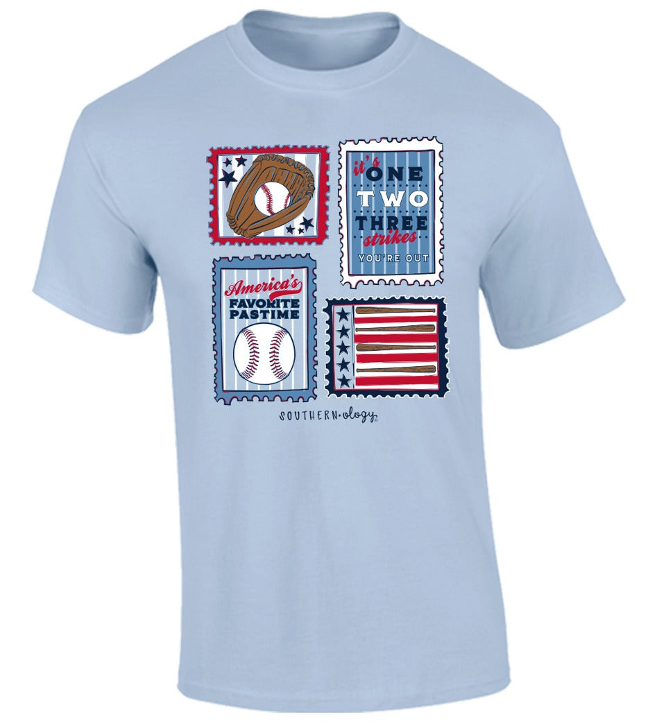 Southernology USA America's Favorite Pastime Comfort Colors T-Shirt