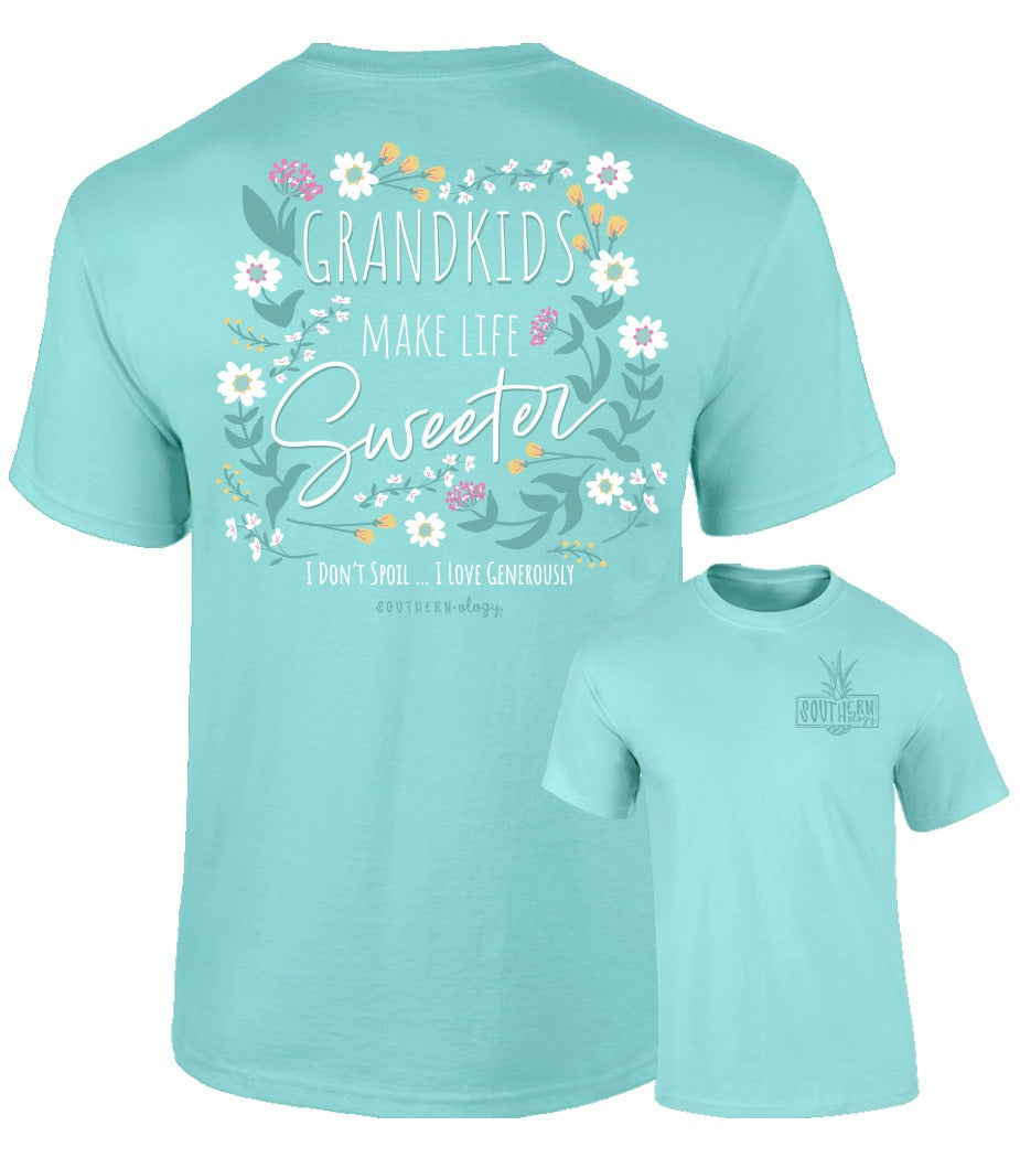 Southernology Grandkids Make Life Sweeter Comfort Colors T-Shirt