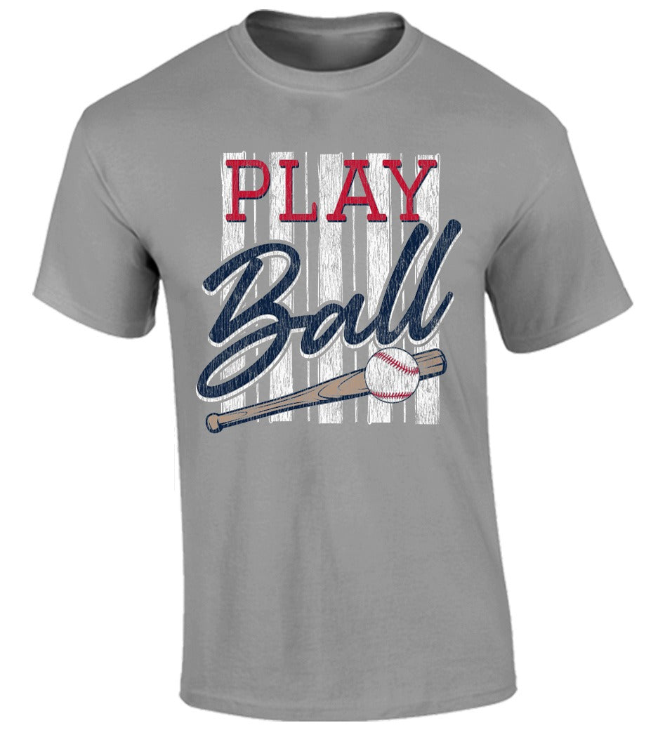 Southernology Baseball Play Ball Comfort Colors T-Shirt