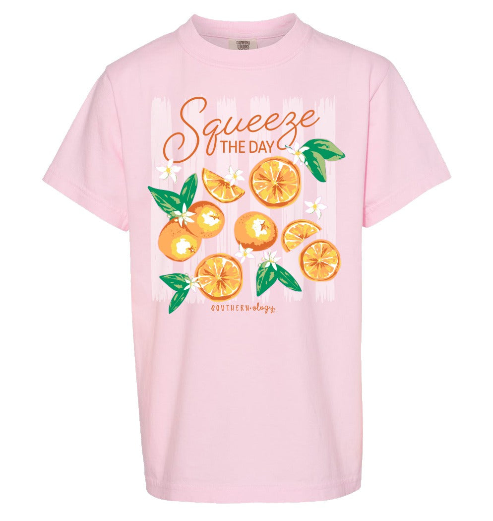 Southernology Squeeze the Day Oranges Comfort Colors T-Shirt