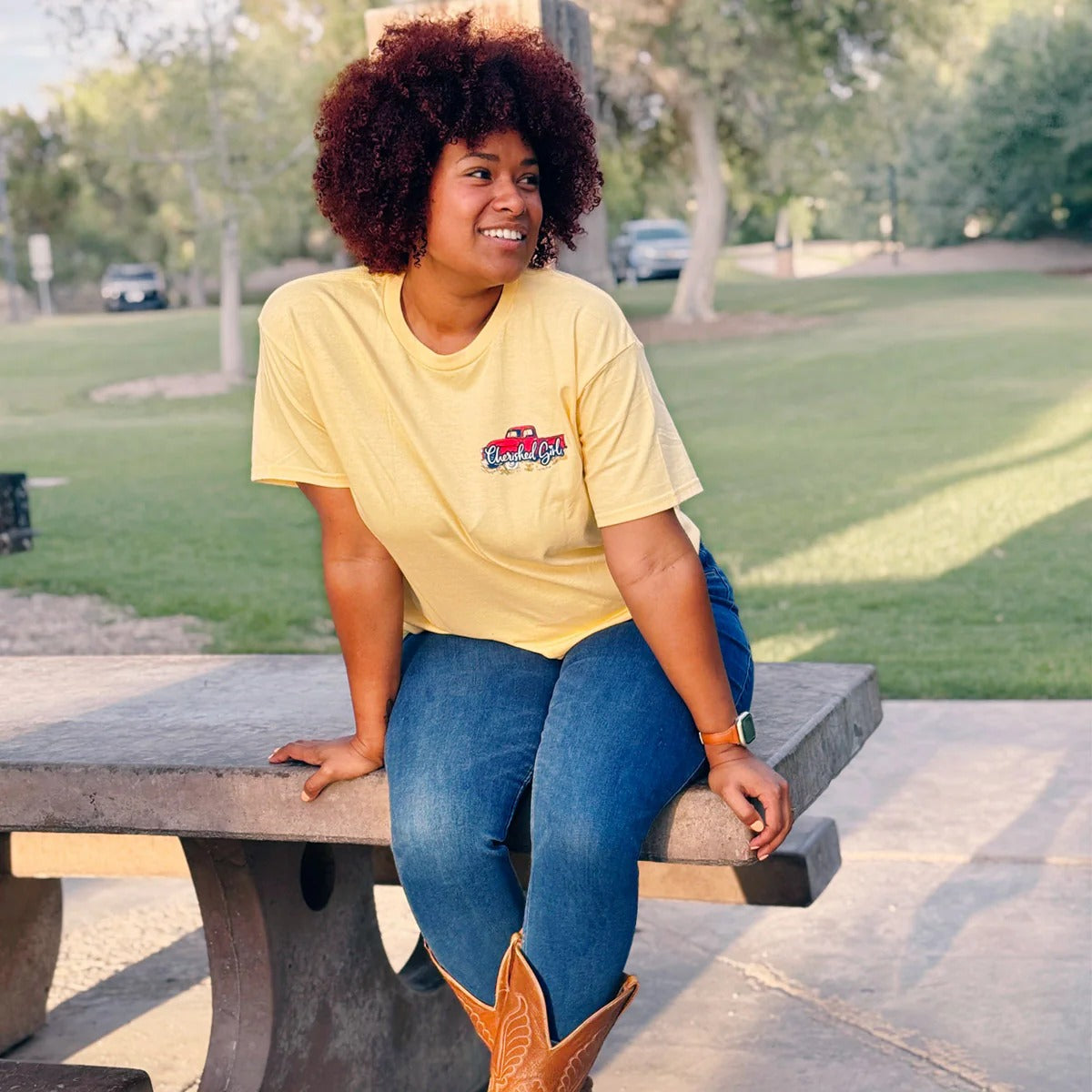 Cherished Girl Lead Me Truck Faith T-Shirt - SimplyCuteTees