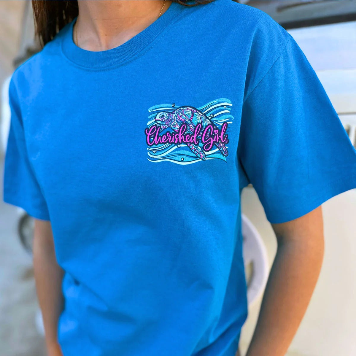 Cherished Girl Trust Turtle Faith T-Shirt - SimplyCuteTees