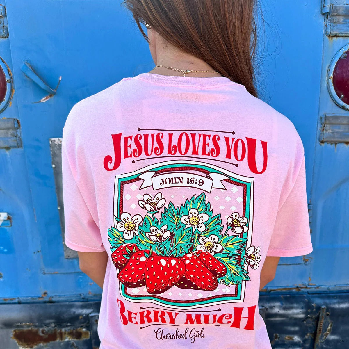 Cherished Girl Berry Much Faith T-Shirt - SimplyCuteTees