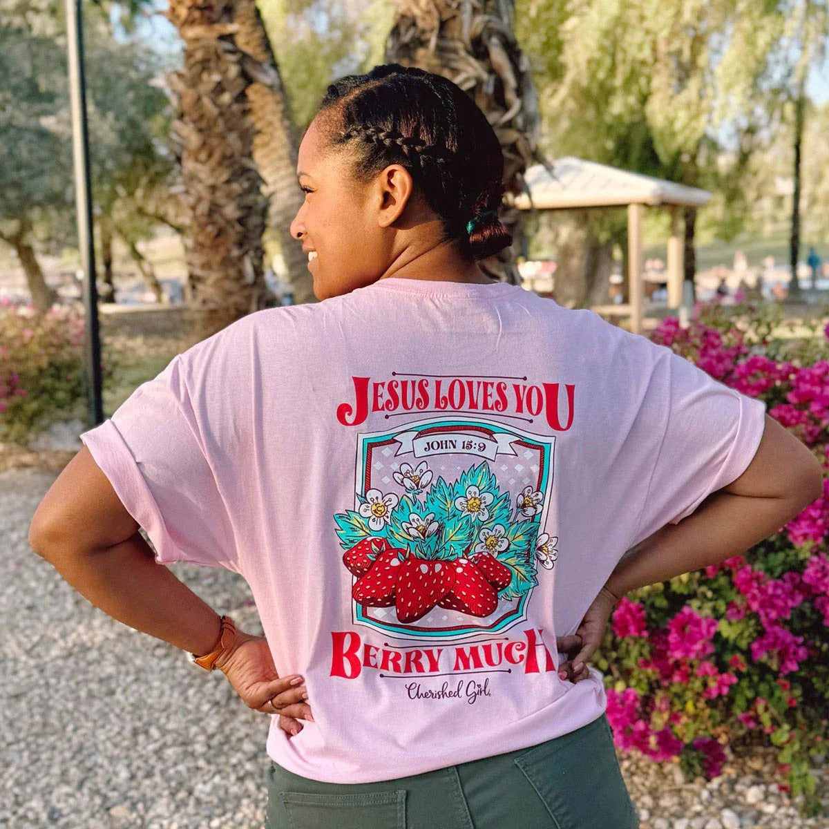 Cherished Girl Berry Much Faith T-Shirt - SimplyCuteTees