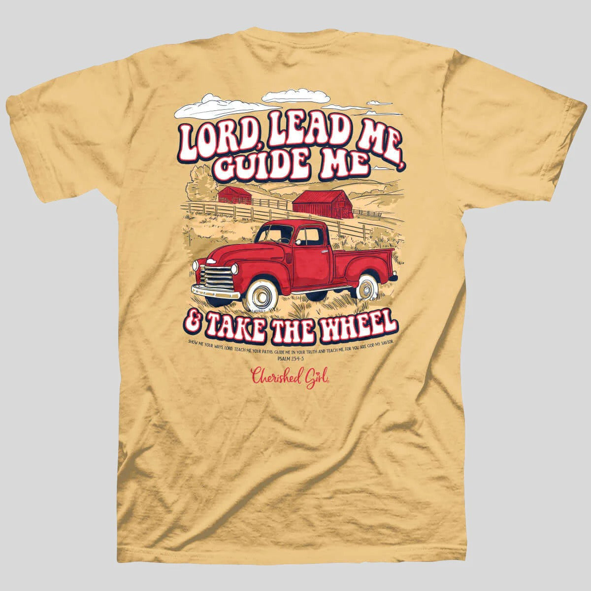 Cherished Girl Lead Me Truck Faith T-Shirt - SimplyCuteTees