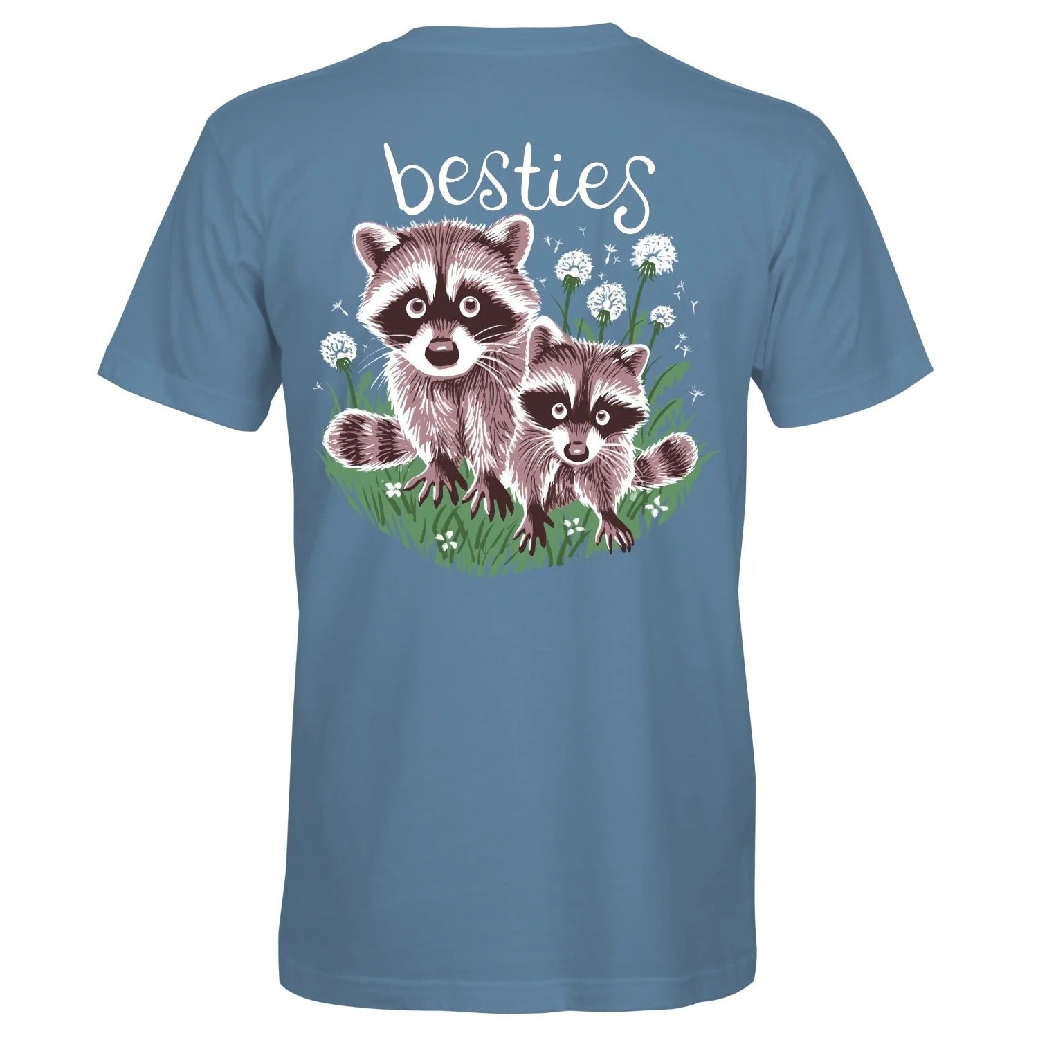 Southern Attitude Besties Raccoon T-Shirt